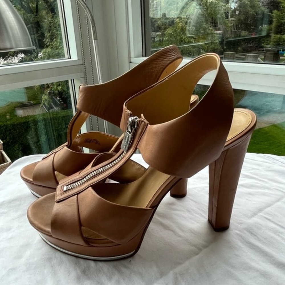 Michael Kors “Bishop” stilettos, gently worn indoors only, size 8.5